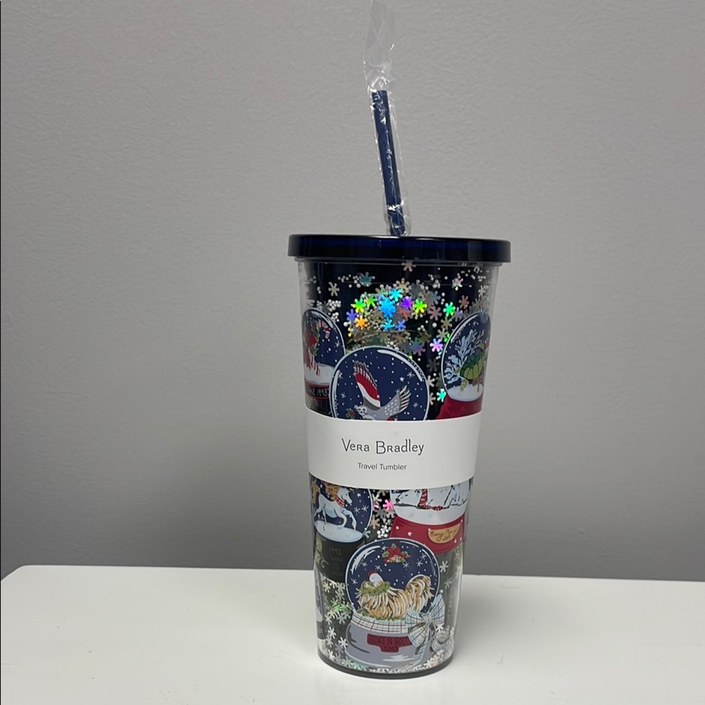 Vera Bradley Blue Dinnerware Tumbler